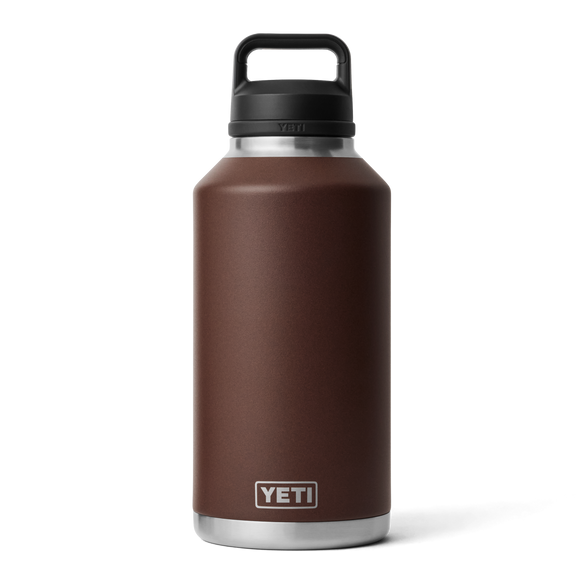 YETI Rambler® Bouteille 64 oz (1,9 l) avec bouchon Chug Wetlands Brown