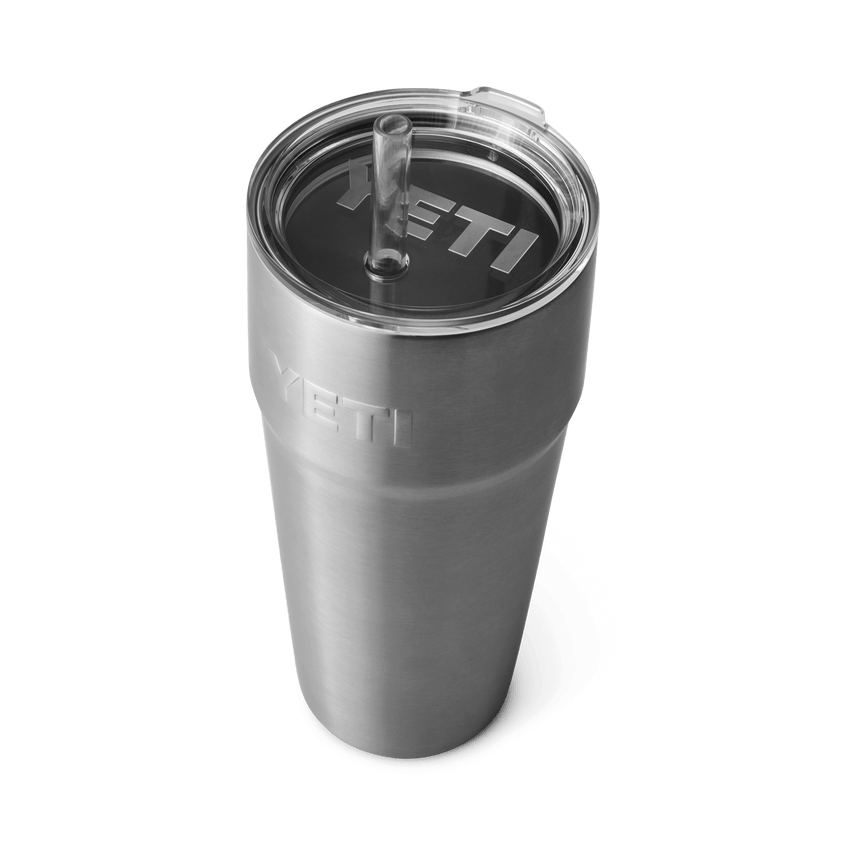 YETI Rambler® Verre 26 oz (760 ml) avec couvercle à paille Stainless Steel