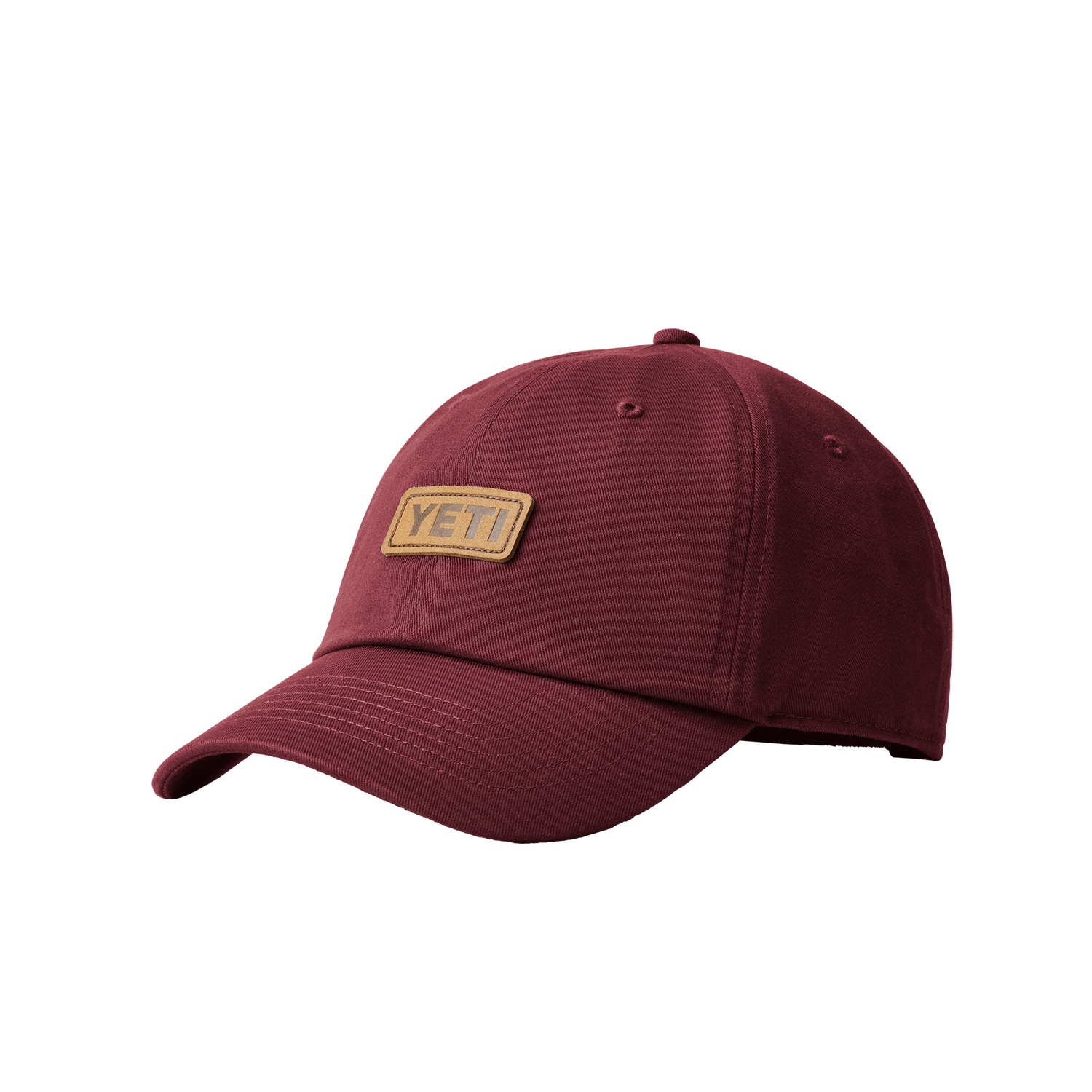 YETI Casquette de baseball Leather Logo Harvest Red