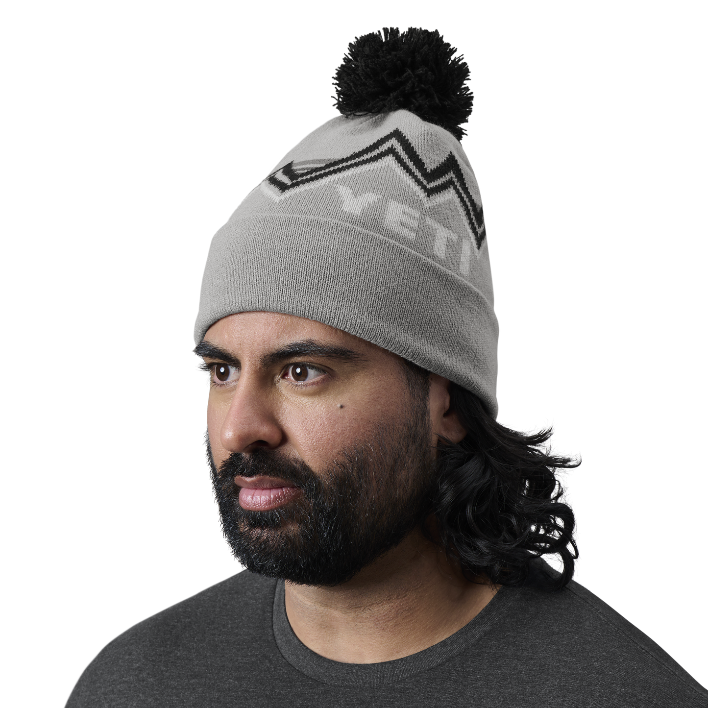 YETI Bonnet Freestyle Pom Grey/Noir