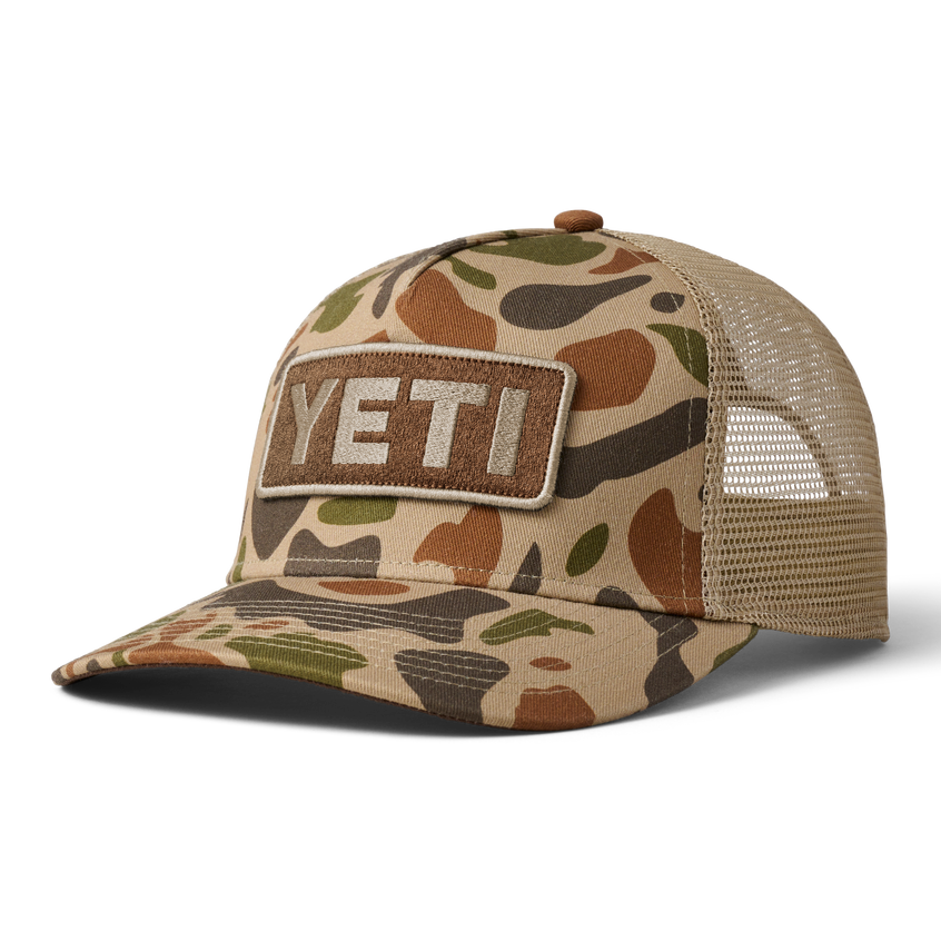 YETI Casquette Trucker à logo Full Camo Brown Camo