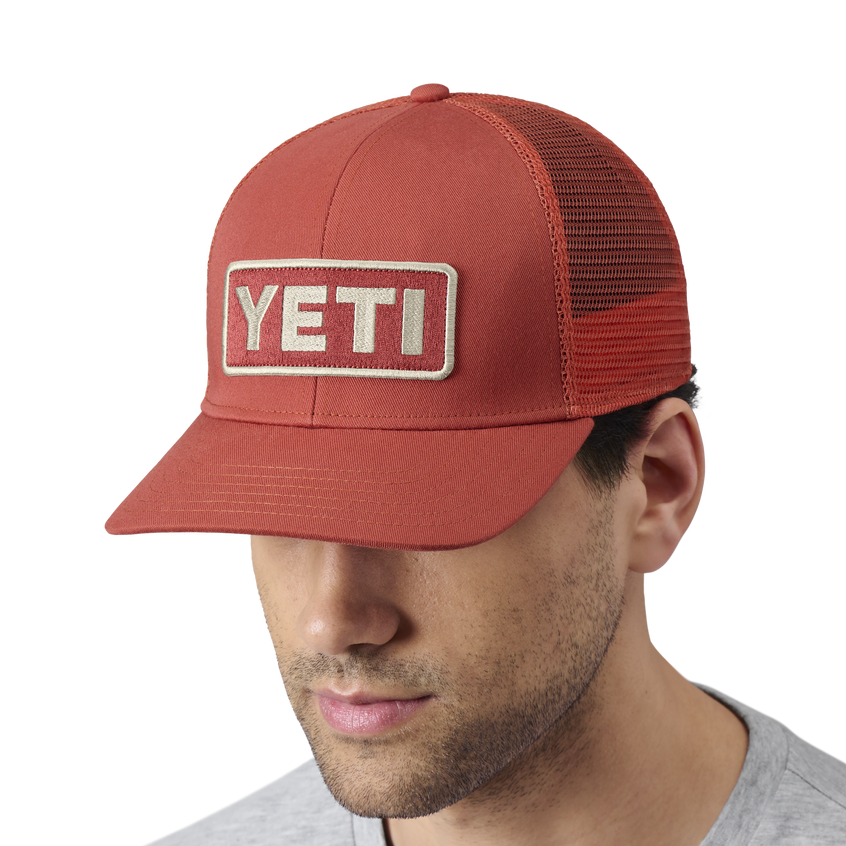 YETI Casquette Trucker à logo Badge F22 Rust