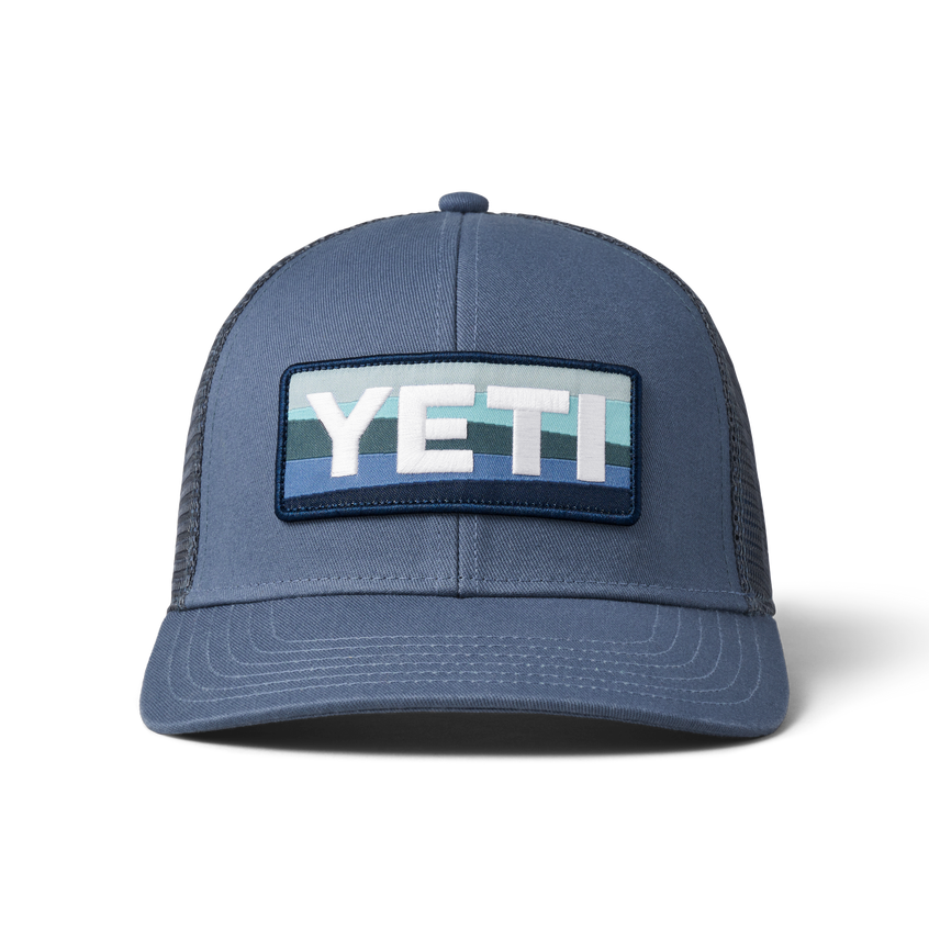 YETI Casquette Trucker Sunrise Badge Deep Blue