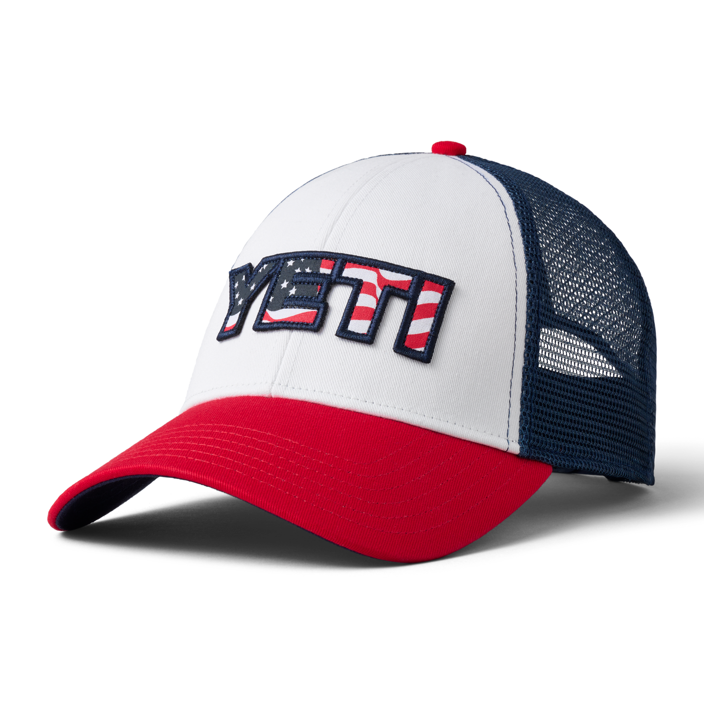 YETI Casquette Trucker Waving Flag Blanc/Red