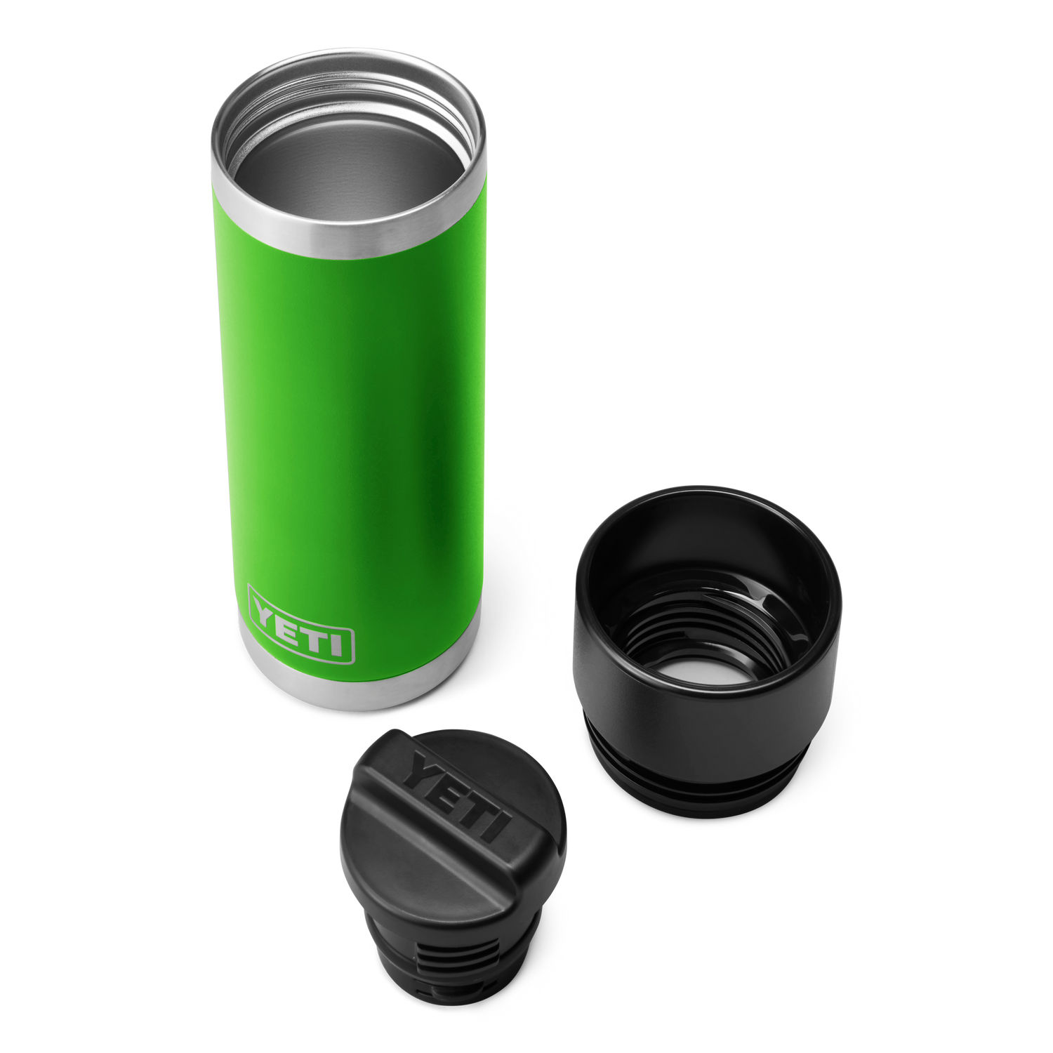 YETI Rambler® Bouteille 18 oz (532 ml) avec bouchon Hotshot Canopy Green