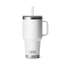 YETI Rambler® Mug De 35 oz (994 ml) Avec couvercle à paille Blanc