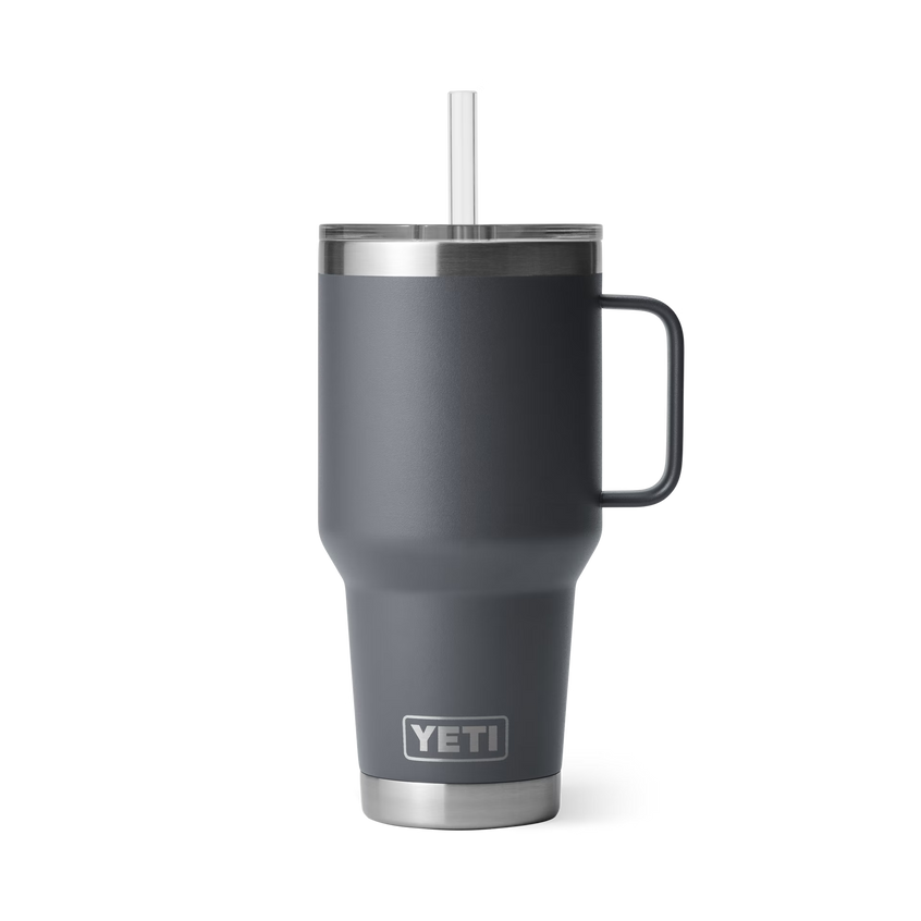 YETI Rambler® Mug De 35 oz (994 ml) Avec couvercle à paille Charcoal