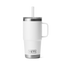 YETI Rambler® Mug De 25 oz (710 ml) Avec couvercle à paille Blanc
