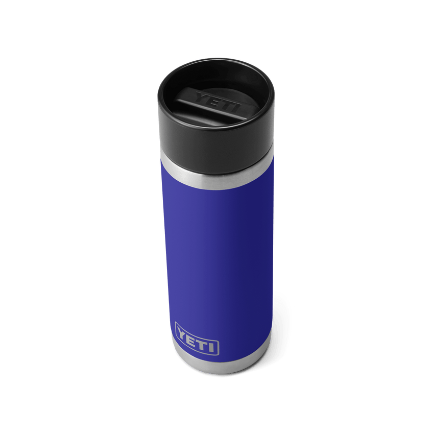 YETI Rambler® Bouteille 18 oz (532 ml) avec bouchon Hotshot Offshore Blue