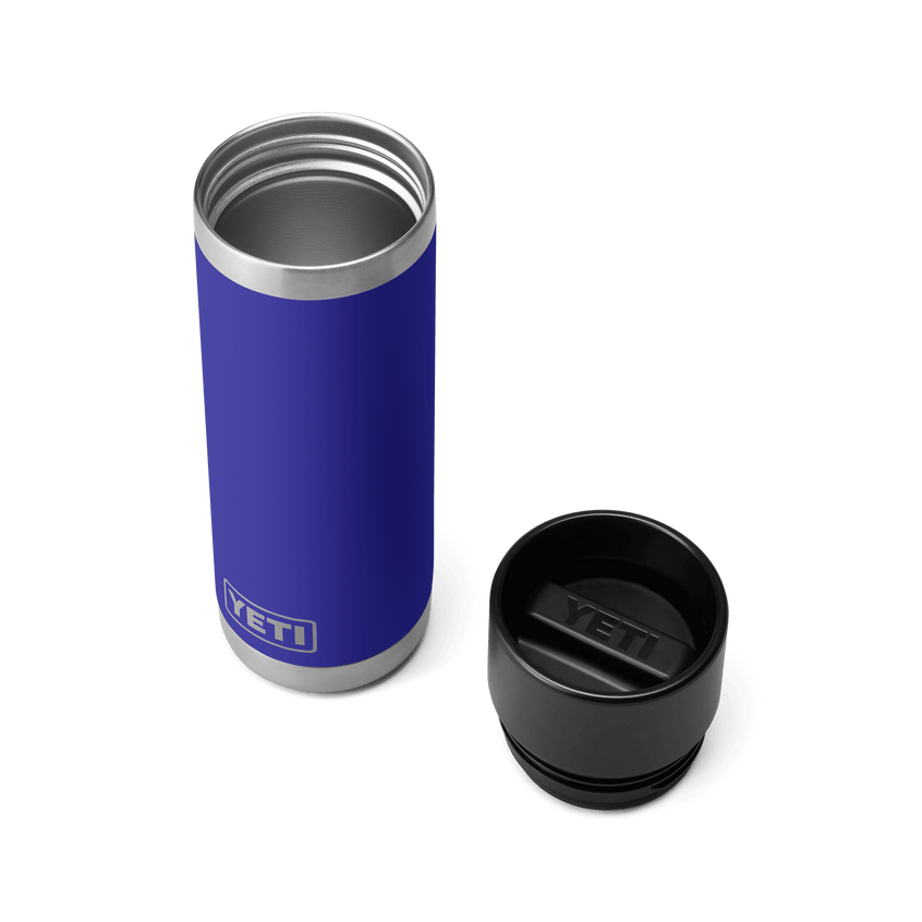 YETI Rambler® Bouteille 18 oz (532 ml) avec bouchon Hotshot Offshore Blue