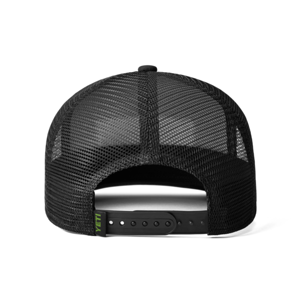 YETI Casquette Trucker Logo Badge Noir